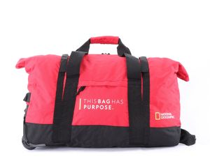 National Geographic Reisetasche Pathway aus recyceltem Polyester Rot One Size