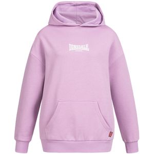 Lonsdale Kilmote Frauen Oversize Sweat Hoodie Lilac Größe L