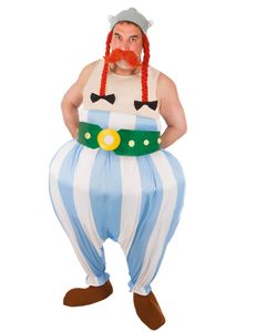 Obelix Kostüm deluxe für Herren, Größe:XL