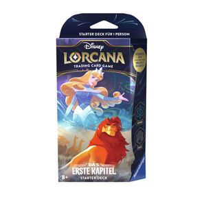 Disney Lorcana Aurora und Simba Starter Deck Das Erste Kapitel