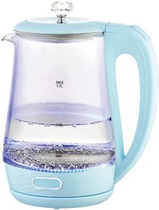 Elektrischer Glaswasserkocher Maestro 1,7l 2200W MR-052-BLUE