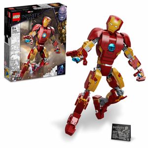 LEGO 76206 Marvel Iron Man Figur, Spielzeug- und Deko-Modell zum Sammeln und Bauen für Kinder ab 9 Jahren aus Avengers: Age of Ultron, Infinity Saga