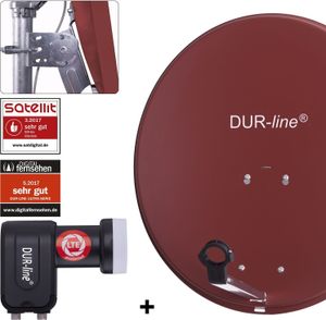 DUR-line MDA 60 R + +Ultra Twin LNB 2 TN LNB Set