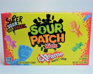 Sour Patch Kids | Extreme Box 99g, amerikanische Süßigkeiten, USA