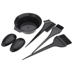 5St Frisieren Pinsel Schüssel Combo Salon Haar Farbe Dye Tint Werkzeug Set Kit