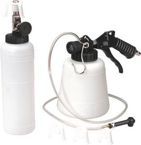 SATRA | Bremsenentlüftungsgerät, 0,75L, Auto Bremsenentlüfter, Bremsflüssigkeitswechselgerät, Absaugbehälter