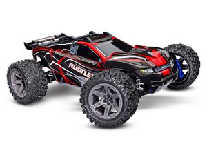 Traxxas TRAXXAS Rustler 4x4 BL-2S rot 1/10 Stadium-Truck RTR TRX-67164-4RED