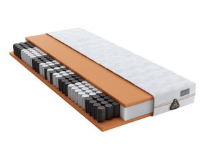 Schlaraffia Geltex® Quantum Pure  Taschenfederkernmatratze, 20 cm hoch, nachhaltiger Schlafkomfort , 90 cm x 200 cm