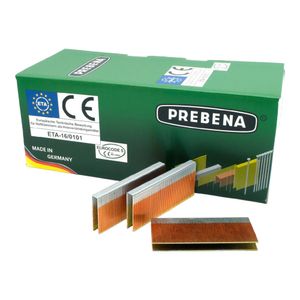 Prebena Z50CSVHA-ETA zszywki 50 mm typ Z 9500 sztuk mocne ocynkowane hartowane