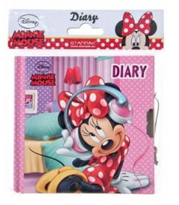 Starpak Tagebuch "Minnie Mouse" mit Schloss