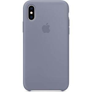 Apple Silikon Case, Schutzhülle grau iPhone XS Handyhülle Schutzhülle