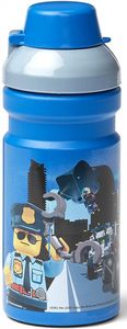 LEGO® City sada na svačinu (fľaša a box) - modrá