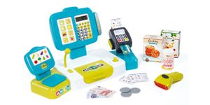 SMOBY Supermarktkasse XL, elektronisch 30tlg. Kinder Spiel einkaufen Kasse