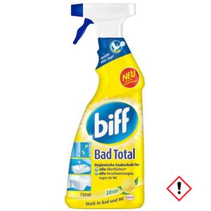 Biff Bad Reiniger Total gegen Kraftvollen Kalk und Schmutz 750ml