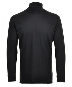 Größe L Ragman Herren Shirt Rollkragen schwarz Modell 40170