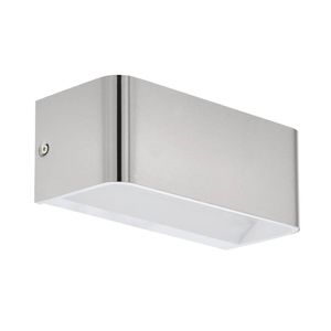 Eglo LED Wandleuchte Sania 4 nickel-matt 20 x 8 cm Up & Down warmweiß