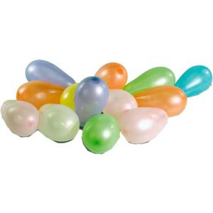 Amscan wasserballons Latex 50 Stück, Farbe:Multicolor