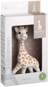 Sophie die Giraffe im weißen Geschenkkarton