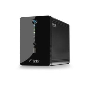 Fantec 1558 Geh.Fantec CL-35B2 RAID Cloud NAS Multimedias.Gbit USB-Host