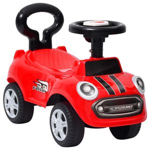 Kinderauto Kinderfahrzeug Rutschauto Kinder Elektroauto Auto Rot/Blau