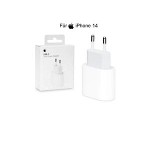 Apple iPhone 14 MHJE3ZM/A Ladegerät 20W USB‑C Power Adapter