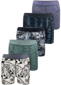5 Herren Boxershorts Baumwolle Unterhosen - M