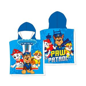 Poncho-Strandtuch mit Kapuze für Kinder 55x110cm PAW Patrol boy