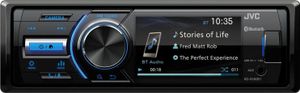JVC KD-X560BT - Schwarz - 1 DIN - 180 W - 16 W - Drehregler - AAC,MP3,WAV,WMA JVC