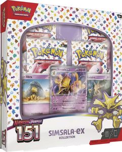 Pokémon Karmesin & Purpur 151 - Simsala-ex Kollektion