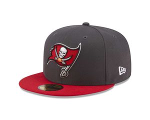 New Era - NFL Tampa Bay Buccaneers OTC 59Fifty Fitted Cap - Grau : Grau 7 1/8 (56,8cm) Farbe: Grau Größe: 7 1/8 (56,8cm)