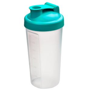 Shaker "Protein" teal/transparent