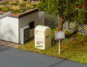 Faller 180932 H0 Bausatz Altkleidercontainer