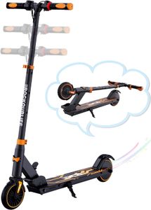 RCB  5.5 Zoll Elektroscooter mit 12km Langstrecken Akku, bis zu 18km/h, Einfach zu Falten und zu Tragen E-Roller für Erwachsene Jugendliche und Kinder