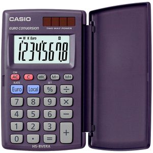 CASIO Taschenrechner HS-8 VERA Solar-/ Batteriebetrieb