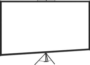 SucceBuy 70-palcové premietacie plátno 16:9 4K HD Výškovo nastaviteľné Prenosné plátno so statívom Prezentačné plátno Projekčné plátno pre vnútorné a vonkajšie filmy
