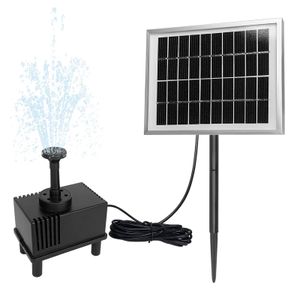 UISEBRT 2W solárne fontány solárne čerpadlá aktualizovať rybník čerpadlo záhradné vodné čerpadlo solárny panel fontána fontána čerpadlo