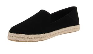 Toms 10019906 Santiago - Damen Schuhe Espadrilles - Black, Größe:42 EU