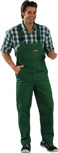 Größe 54 Herren Planam BW 290 Latzhose mittelgrün Modell 0124