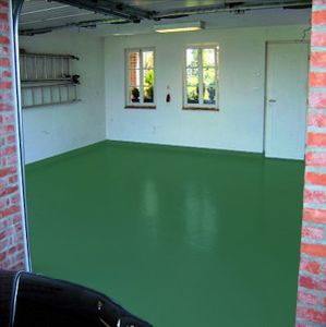 10kg RAL 6002 Laubgrün grün Alkydharz Alkyd matt Betonfarbe Bodenfarbe Betonbeschichtung
