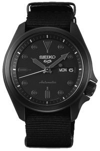 Seiko 5 Sports SRPE69K1 Pánské automatické hodinky s řemínkem Nato Black