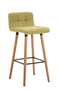 BHM Germany Barová židle Lincoln, textil, zelená