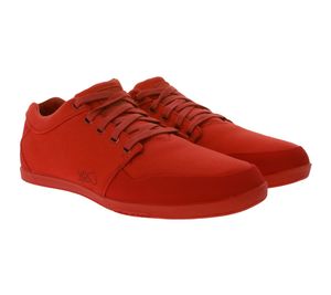 K1X | Kickz lp low Herren Freizeit-Schuhe mit Lederschnürband Schnürschuhe 1161-0306/6633 Rot, Größe:45 1/2