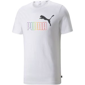 PUMA Herren T-Shirt - ESS+ Rainbow Tee
