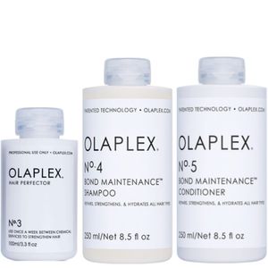 Olaplex Set - Hair Perfector No. 3 + Shampoo No. 4 + Conditioner No. 5