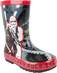 Star Wars - Chlapčenské gumáky "Rule The Galaxy" NS7221 (25 EU) (Black/Red)