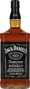 Jack Daniel's No. 7 Tennessee Whisky Magnum Limitierte Flaschengröße | 40 % vol | 1,5 l Flasche