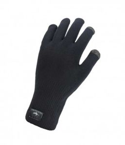Handschuhe SealSkinz Ultra Grip knitted schwarz, Gr. S (7-8)