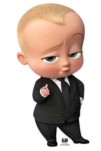 The Boss Baby - Smoking - Pappaufsteller Standy - 46x89 cm