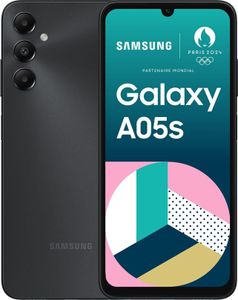 SAMSUNG Galaxy A05s Smartphone schwarz 64 GB