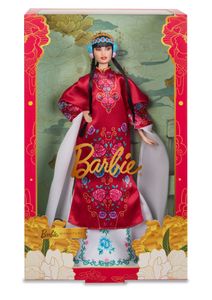 Panenka Barbie Signature Lunar New Year inspirovaná pekingskou operou